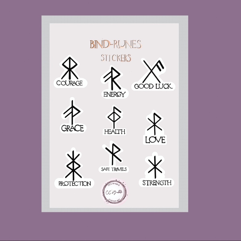 Bind Rune stickers